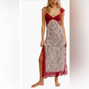 Free People Suddenly Fine Maxi Slip